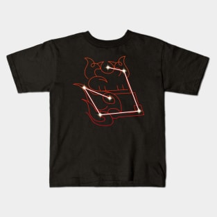 Rubeum Scutum Constellation Kids T-Shirt